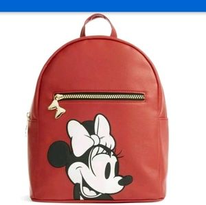 Disney vegan leather Minnie Mouse Backpack